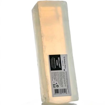 Прозрачная глицериновая основа для мыловарения Brilliant HARD, фасовка 1 кг.